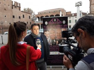 Federico Felloni intervistato dalla stampa